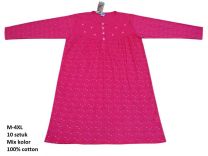 Koszula nocna damska (M-4XL/10szt)