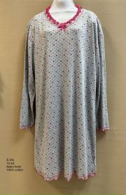 Koszula nocna damska (S-3XL/10szt)