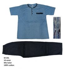Piżama męska (M-3XL/10kompletów)