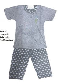 Piżama damska (M-3XL/10kpt)