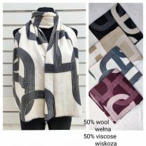 Szaliki damskie (uniwersalny/12szt)