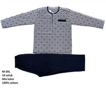 Piżama męska (M-3XL/10kpt)