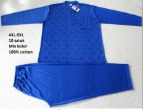 Piżama męska (4XL-9XL/10kompletów)