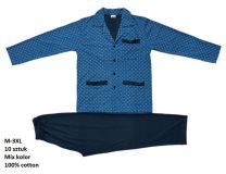 Piżama męska (M-3XL/10kpt)