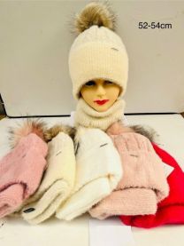 Komplet Czapki Dziecięce (52-54CM/10kpt)