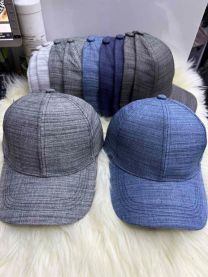 Czapki męskie z daszkiem (uniwersalny/12szt)