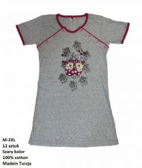 Koszula nocna damska (M-2XL/12szt)