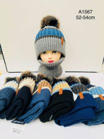 Komplet Czapki Dziecięce (uniwersalny/10kpt)