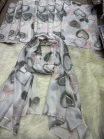 Szaliki damskie (uniwersalny/12szt)