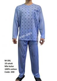 Piżama męska (M-3XL/10kpt)