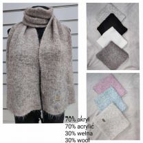 Szaliki damskie (uniwersalny/12szt)