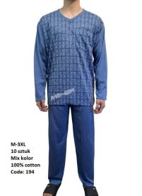 Piżama męska (M-3XL/10kpt)