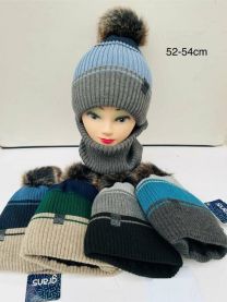 Komplet Czapki Dziecięce (52-54CM/10kpt)