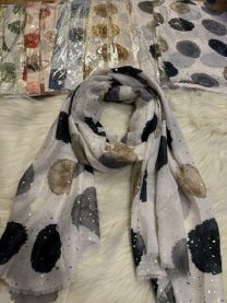 Szaliki damskie (uniwersalny/12szt)