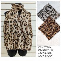 Szaliki damskie (uniwersalny/12szt)