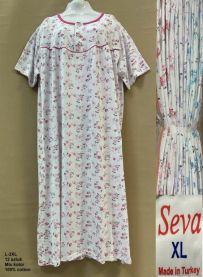 Koszula nocna damska (L-2XL/12kpt)