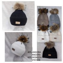 Czapki damskie (uniwersalny/12szt)