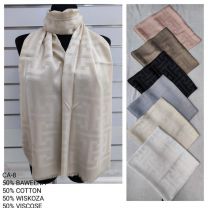 Szaliki damskie (uniwersalny/12szt)