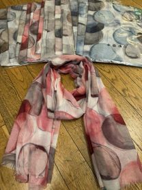 Szaliki damskie (uniwersalny/12szt)