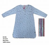 Koszula nocna damska (M-3XL/10szt)