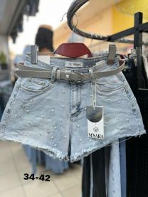 Szorty jeans damskie (34-42/10szt)