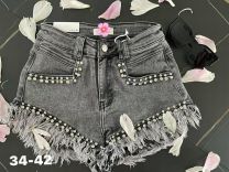 Szorty jeans damskie (34-42/10szt)