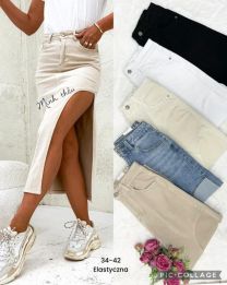 Spódnica jeansy damskie (34-42/10szt)