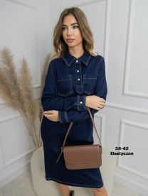 Sukienki jeans damskie (34-42/12szt)