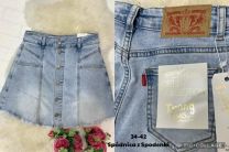 Spódnica z Szorty Jeans damskie (34-42/10szt)