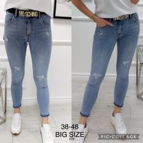 Spodnie jeans damskie (38-48/10szt)