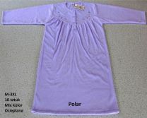 Koszula nocna damska-Ocieplane (M-3XL/10szt)