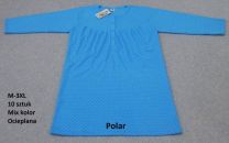 Koszula nocna damska-Ocieplane (M-3XL/10szt)