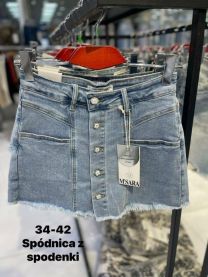 Spódnica z Szorty jeans damskie (34-42/10szt)