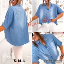 Koszula jeansowa damska (S-L/12szt)