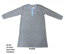 Koszula nocna damska-Ocieplane (M-3XL/10szt)