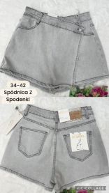 Spódnica z Szorty jeans damskie (34-42/10szt)