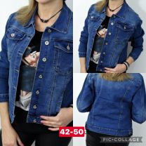 Kurtka jeansowa damska (42-50/10szt)