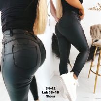 Spodnie ekoskóra damskie (34-42 /10szt)