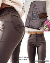 Spodnie ekoskóra damskie (34-42/10szt)