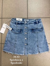Spódnica z Szorty Jeans damskie (34-42/10szt)