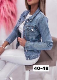 Kurtka jeansowa damska (40-48/10szt)