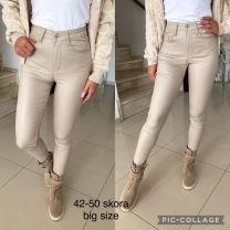 Spodnie ekoskóra damskie (42-50/10szt)