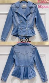 Kurtka jeansowa damska (S-XL/10szt)