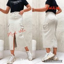 Spódnica jeansy damskie (34-42/10szt)