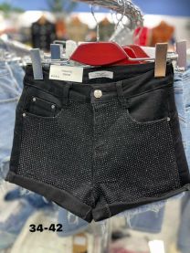 Szorty jeans damskie (34-42/10szt)