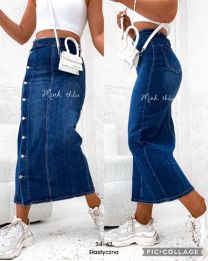 Spódnica jeansy damskie (34-42/10szt)