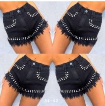 Szorty jeans damskie (34-42/10szt)