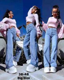 Spodnie jeans damskie (38-48/12szt)