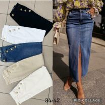 Spódnica jeansy damskie (34-42/10szt)