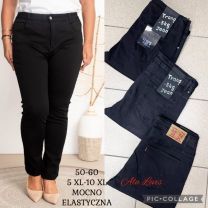 Spodnie Jeans damskie (50-60/10szt)